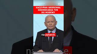 Kaczyński pogonił go do Moskwy To pytanie wzburzyło prezesa [upl. by Ihn]