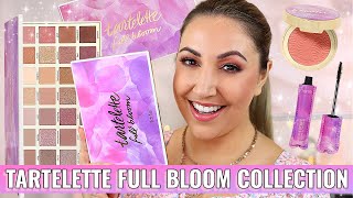 NEW TARTE TARTELETTE FULL BLOOM COLLECTION Tartelette Full Bloom Palette Blush Mascara amp More [upl. by Conny924]