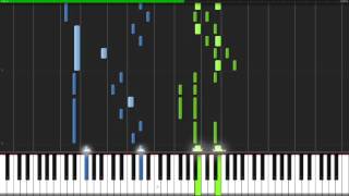 Determination  Undertale Piano Tutorial Synthesia [upl. by Aznaed]