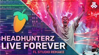 Headhunterz  Live Forever ID FL Studio Remake Defqon1 2023 [upl. by Ohploda]