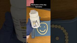 Medication of the day💊 happy saturday sertraline ssri medicine prescription zoloft pharmacy [upl. by Meagan575]