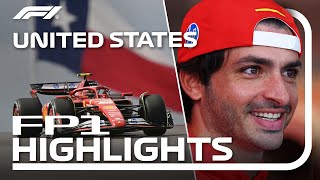 FP1 Highlights  2024 United States Grand Prix [upl. by Stewart847]