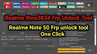 Realme Note 50 rmx3834 frp unlock tool One Click [upl. by Adnolaj]