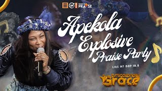 Watch How Apekeola Scattered Everywhere with an Explosive Ministration at 24 Hours Basket of Praise [upl. by Assirahc]