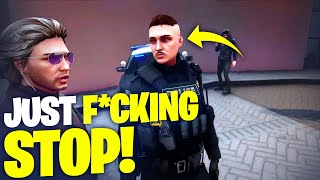 COPS got pissed at Tommy Tinker after he started a mess at the Casino  NoPixel RP  GTA  CG [upl. by Nnaoj]