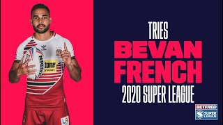 Bevan French 2020 Betfred Super League tries [upl. by Aubine737]