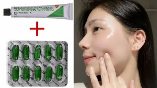 How to use Betnovate N Cream and Evion 400 Vitamin E capsule for Naturally fair and healthy skin [upl. by Edi]