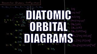 Quantum Chemistry 109  Diatomic Molecular Orbital Diagrams [upl. by Ttenrag]