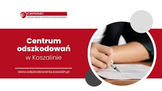 Centrum odszkodowań Koszalin Exprimo [upl. by Artek637]