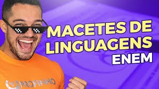 Linguagens ENEM  macetes INACREDITÁVEIS do Profinho  quotO que mais cai em linguagens no ENEMquot [upl. by Ayekam]