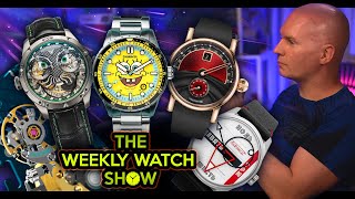 Julys New Watches Featuring Joker vs Spongebob ChronoSwiss Plus Much More [upl. by Bean792]