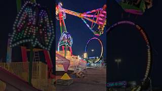 Carnival Rides at Night adventure fun summer [upl. by Eirual]