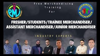 Free merchandising training for trainee assistant Fresher or student [upl. by Amsirhc]