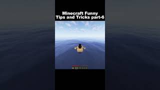 Minecraft funny tips and tricks part6 indiangamer hindigameplay minecraftfunny funny [upl. by Troxell591]