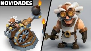 Nova Defesa Catapulta amp Nova Tropa Operador • Idéias Clashers [upl. by Stalder]