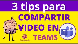 3 Tips para compartir pantalla con video en clases de Teams │ Debes tener esto en cuenta en tu clase [upl. by Dalury]