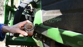 Diagnosing and Fixing Tractor Fuel Filter Part 2 [upl. by Ullund]