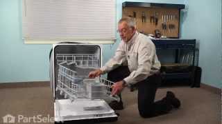 Dishwasher Repair  Replacing the Lower Spray Arm Whirlpool Part  6917642 [upl. by Sellihca]