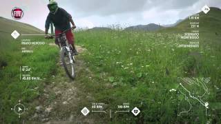 Fiat Doblò Trekking – Mountain biking in Prato Nevoso [upl. by Eleonore272]