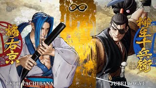 Ukyo Tachibana vs Jubei Yagyu  Samurai Shodown [upl. by Levon242]