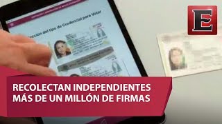 Independientes alcanzan su primer millón de firmas [upl. by Lefton267]