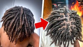 CRAZY DREADS TRANSFORMATION [upl. by Ahseila975]