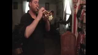 Matt LeBoutillier Play Tests CarolBrass LARGE BELL Pocket C Trumpet [upl. by Doria]