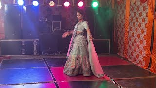 Bridal Dance Performance in Mahila Sangeet  Matthe Te Chamkan [upl. by Nraa]