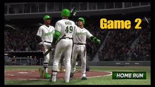 2056 WORLD SERIES Game 2  California Condors  Fargo Fighters  MLB The Show 22 [upl. by Morita]