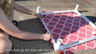 How to build a PVC Dog Bed [upl. by Adamsun]