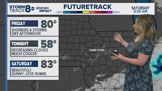 Morning Quad Cities forecast  August 30 2024 [upl. by Enilada]