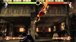 Noob Saibot Infinite Combo Mk9 [upl. by Nnael]