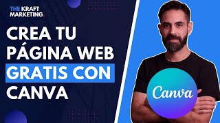 Cómo hacer una página Web GRATIS con CANVA El paso a paso para crear un sitio Web gratis con Canva [upl. by Ajnat301]