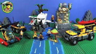 LEGO Jungle Exploration Site Mini Movie Stop Motion [upl. by Bowes]