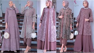 54 MODEL GAMIS BROKAT MODERN 2024 2025 [upl. by Alis]