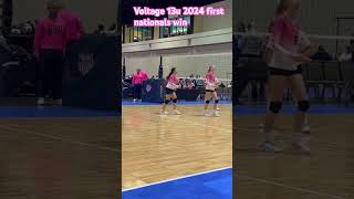 Voltage 13u nationals first win [upl. by Tekcirc]