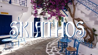 SKIATHOS  Walking Trough Skiathos  Skiathos Greece  2024  4K [upl. by Jezabella932]