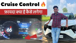 How To Activate Cruise Control In XUV 3XO  Cruise Control Se Kya Fayada Hai [upl. by Madelin]