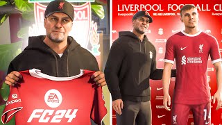 FC 24 Liverpool Career Mode  The New Klopp Revolution Unleashed [upl. by Bonni762]