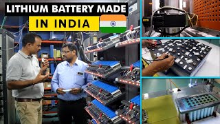 Lithium Battery Manufacturer in India  How are lithium ion Battery Made  UTL Solar [upl. by Cassady]