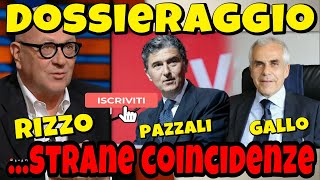 VIDEO Il giornalista Rizzo durissimo sul caso dossieraggio e nota uno strano filo conduttore [upl. by Volpe792]