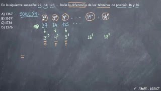 PUCP 38  Problemas de Sucesiones Numericas [upl. by Bernard412]