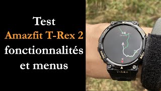 Test Amazfit T Rex 2  rapport qualité  prix imbattable [upl. by Yarak70]