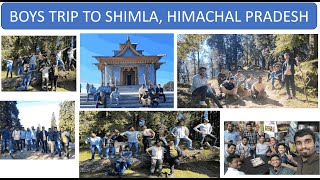 NIPER TRIP TO SHIMLA HIMACHAL KUFRI HOSTEL BOYS TRIPBEST TRIP TO NORTH INDIANARKANADA TREK [upl. by Anotyal720]