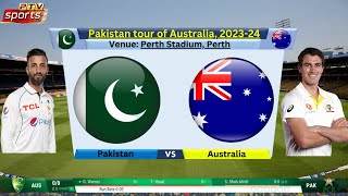 Live  PAK vs AUS 1st Test Match  Pakistan Vs Australia Live  PTV Sports Live pakvsaus [upl. by Hartzke]