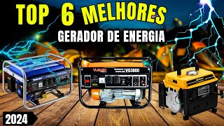 Melhor Gerador de Energia de 2024🔌 TOP 6 Gerador a Gasolina  🏆Gerador Toyama 🆚 Gerador Tekna [upl. by Virgilio940]