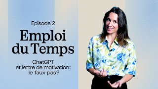 ChatGPT et lettre de motivation le fauxpas [upl. by Lebna]