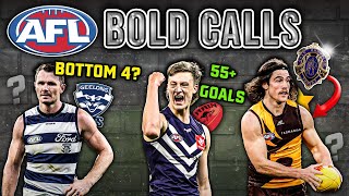 8 BOLD Calls For The 2024 AFL Season [upl. by Spark]