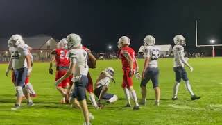 Highlights from D4 football regional between Grand Rapids South Christian and Whitehall [upl. by Yerbua]