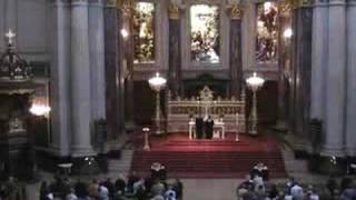 BerlinMitte Die Abendmahlsliturgie im Berliner Dom [upl. by Bahner856]